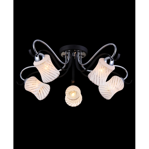 Потолочная люстра Natali Kovaltseva 11441 11441/5C CHROME