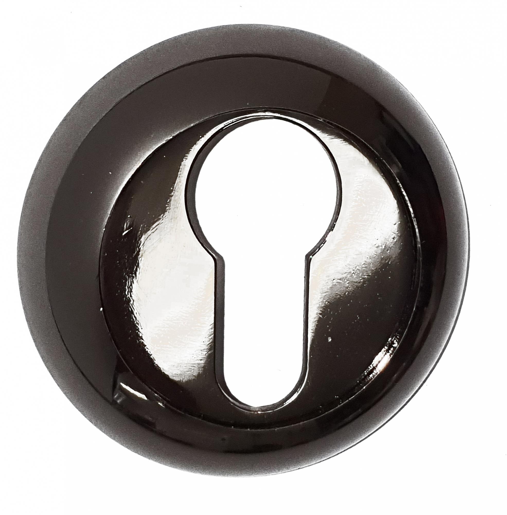 Накладка на цилиндр RENZ INET 08 BN черный никель