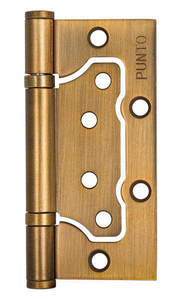 Петля универсальная без врезки Punto 200-2B/HD 100x2,5 CF кофе