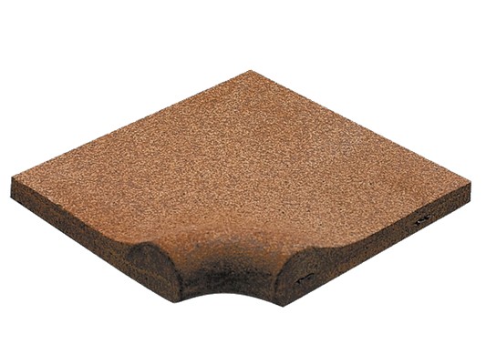 Плитка клинкерная Gresan Natural gr8. Esquina borde interi угловой элемент 20х20
