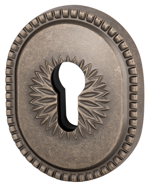 Накладка на цилиндр Armadillo ET-DEC CL (ATC Protector 1) AS-9 Античное серебро