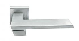 Ручка дверная межкомнатная Morelli MH-29 SC/CP-S матовый хром/хром