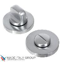 Фиксатор поворотный на круглом основании COLOMBO FF19BZG6-CM матовый хром