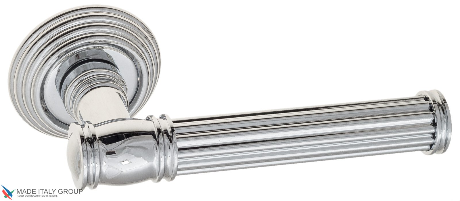 Дверная ручка Venezia "IMPERO" D8 полированный хром