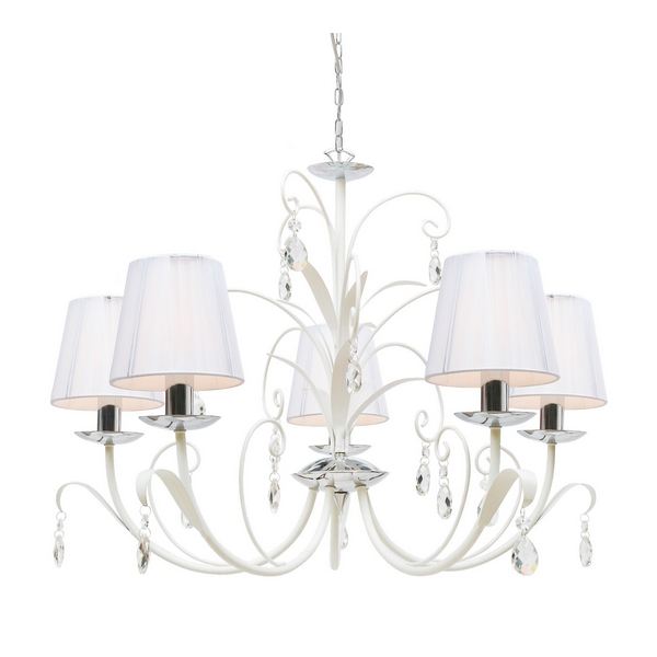 Люстра подвесная Artelamp Romana Snow A1743LM-5WH