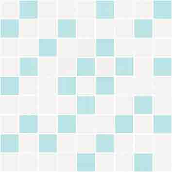 Вставка Cersanit Tiffany blue мозаика голубой (A-TV2L041\G) 30x30