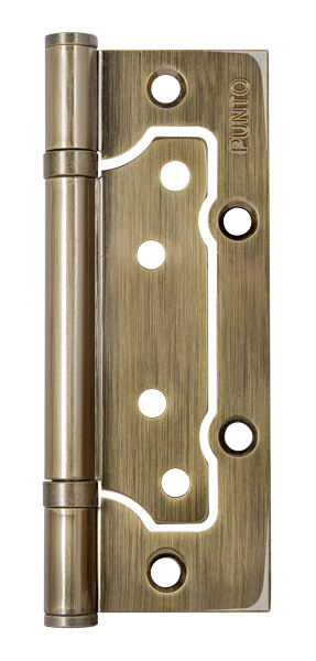 Петля универсальная без врезки Punto 200-2B/HD 125x2,5 AB бронза