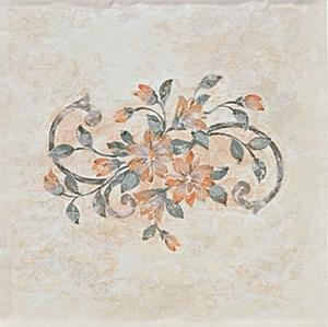 Плитка керамическая Del Conca Ambre Di Soanne Rosai A Decor Rosa вставка 20х20