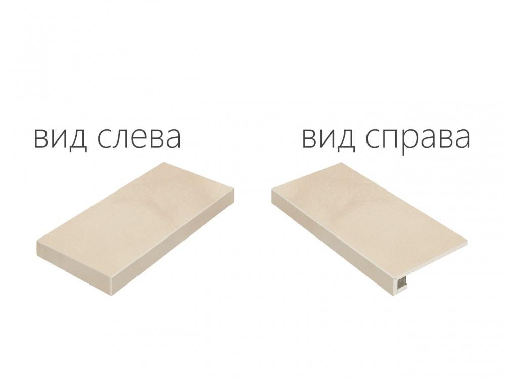 Керамогранит Italon Charme Evo Floor Project Эво Оникс угл левая натур. рет. ступень 33х60