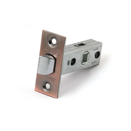 Защелка дверная межкомнатная металлический язычок Avers 5400-AC медь