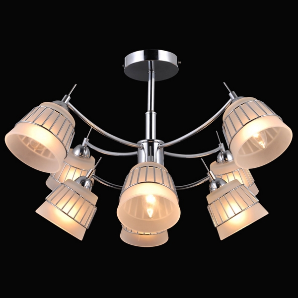 Люстра потолочная Natali Kovaltseva FRIENDLY 75088/8C CHROME