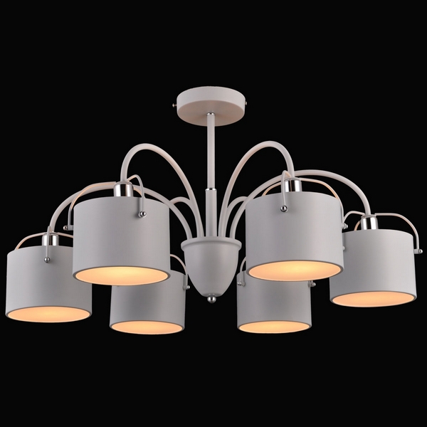 Люстра потолочная Natali Kovaltseva FLOCCO 75069/6C CHROME