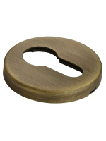 Накладка Morelli Luxury LUX-KH-R5 CAFFE на ключевой цилиндр, цвет кофе