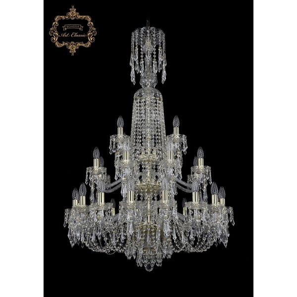 Люстра подвесная Art Classic 11.23.16+8+4.300.3d.XL-130.Gd.Dr