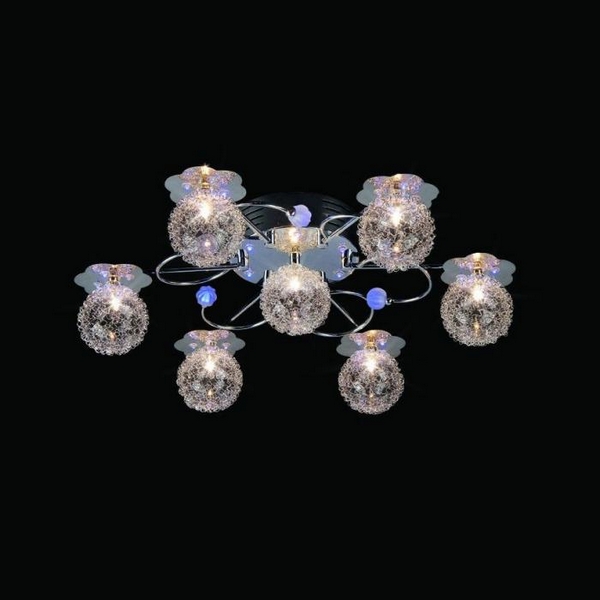 Потолочная люстра Natali Kovaltseva 10287 10287/7C CHROME