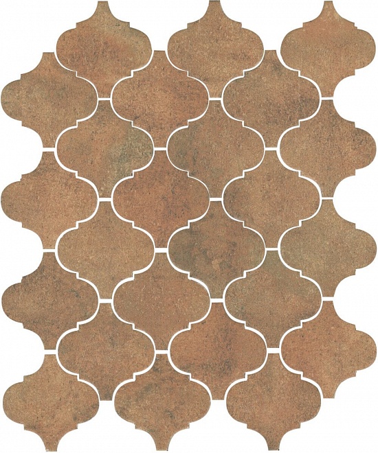 Плитка настенная Kerama Marazzi Арабески котто рыжий 65003 26х30