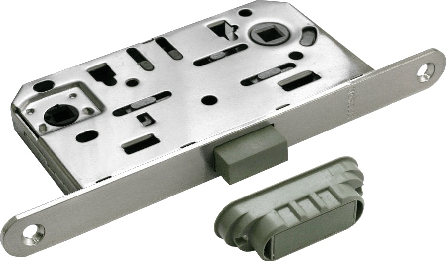 Замок дверной межкомнатный сантехнический Morelli M1895 SC матовый хром магнитный