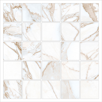 Керамогранит Kerranova Marble Trend K-1001/MR/m14 Мозаика 30,7х30,7