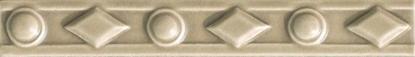 Плитка керамическая Grazia Ceramiche Amarcord DAM88 Diamantato Tabacco M. бордюр 20х3
