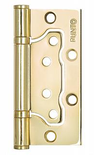 Петля дверная накладная без врезки (бабочка) Punto 200-2B 100x2,5 PB латунь