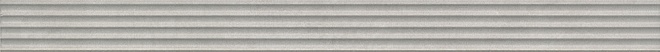 Бордюр Kerama Marazzi Пикарди структура серый LSA003 40х3,4