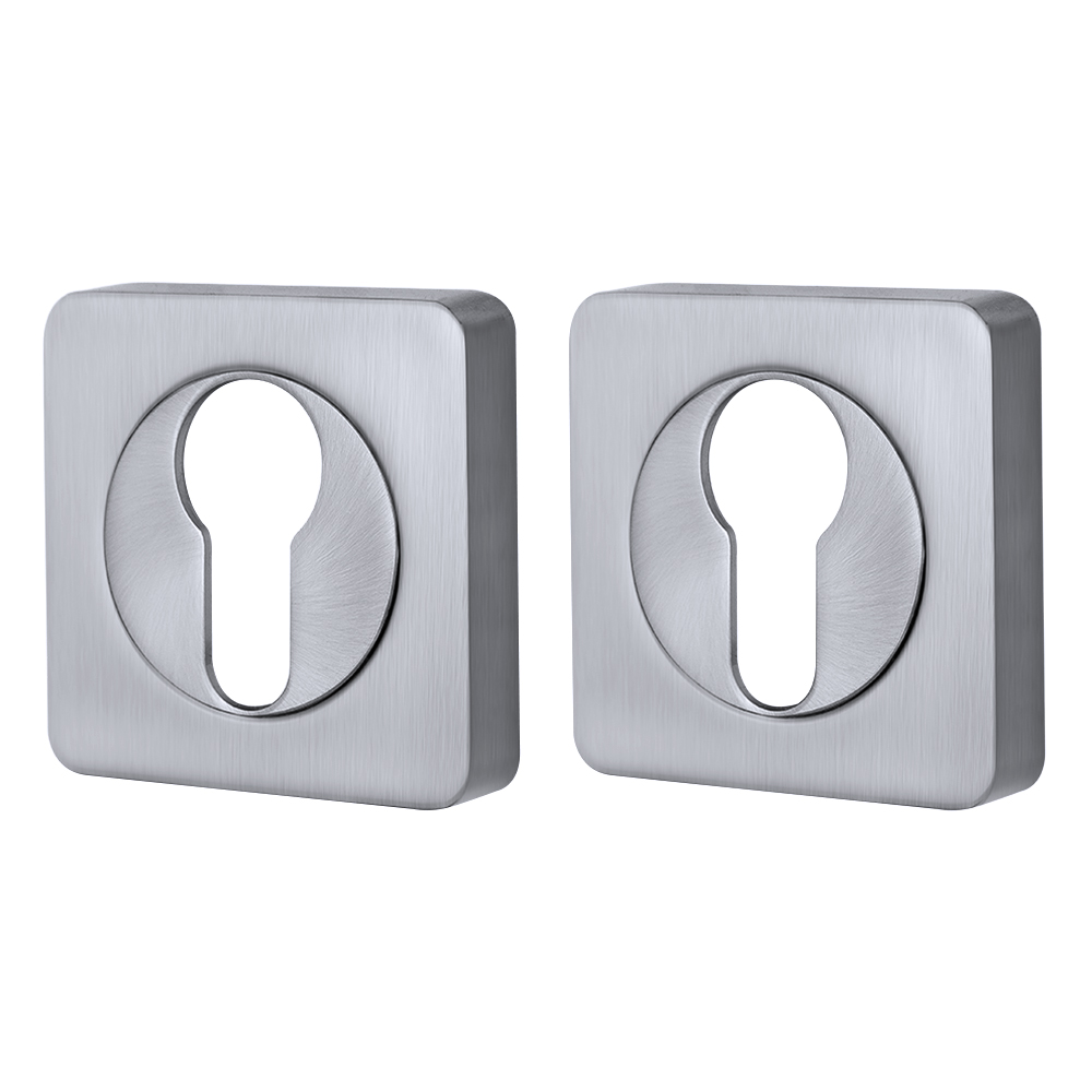 Накладка под цилиндр квадратная Armadillo CYLINDER ET/SQ-21MWSC-33 Итальянский тисненый  2шт.