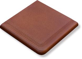 Плитка клинкерная ступень угл Gresmanc Esquina Fiorentina Nature Asper (anti-slip) 33,3х33,3