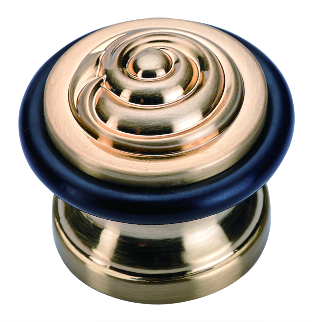 Ограничитель для двери напольный Archie Genesis G019 S.GOLD матовое золото