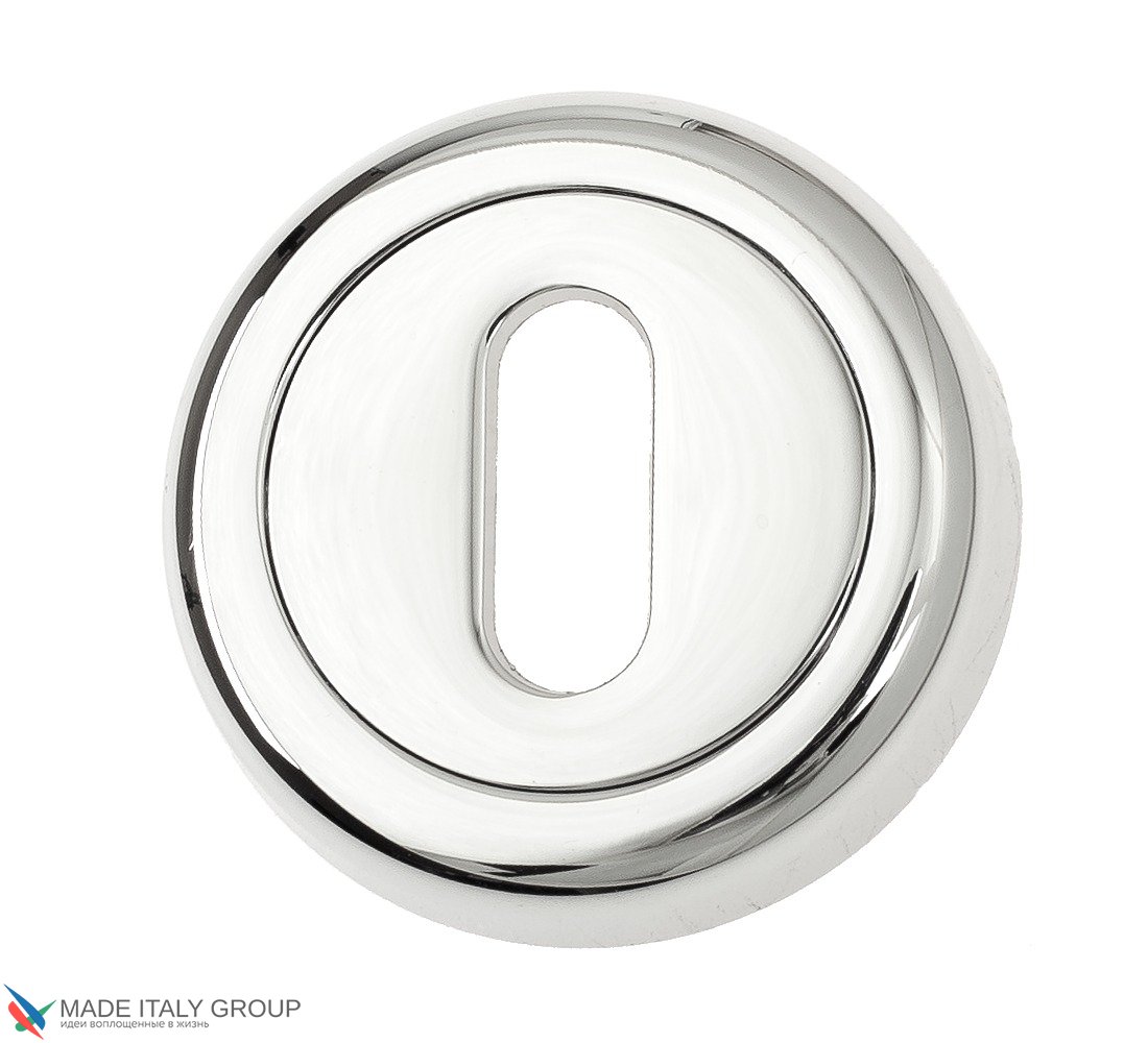 Накладка дверная под ключ буратино Venezia KEY-1 D1 полированный хром (2шт.)