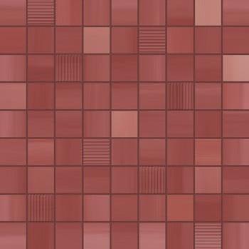 Плитка керамическая Itt Ceramica Mosaico Pleasure Cherry Мозаика 31,6х31,6