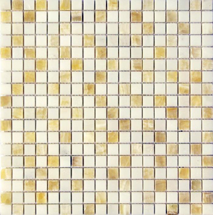 Мозаика Q-Stones из камня QS-072-15P/10 30,5х30,5