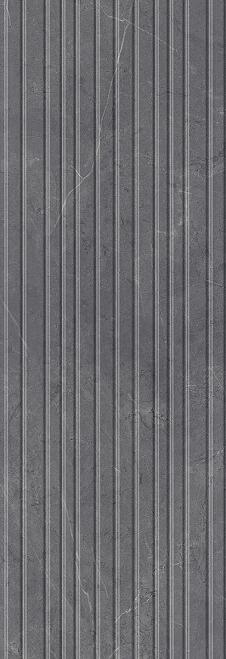 Плитка керамическая Kerama Marazzi Низида серый структура обрезной 12094R настенная 25х75