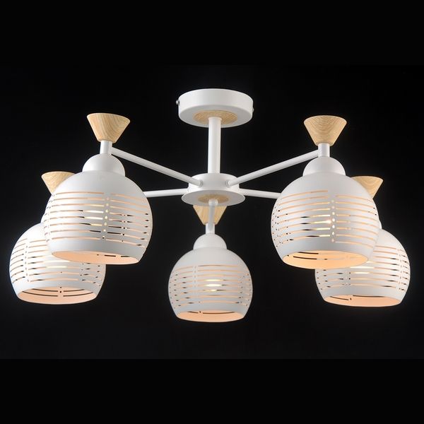 Люстра потолочная Natali Kovaltseva STUTTGART 81052-5C MATT WHITE