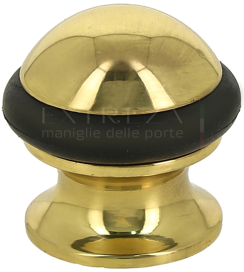 Упор напольный дверной Extreza D61 полированное золото F01