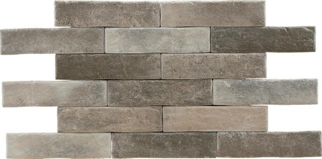 Керамогранит Pamesa Brickwall Tortora напольная 7х28