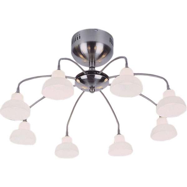 Потолочная люстра N-Light PX-0325 PX-0325/8 satin chrome
