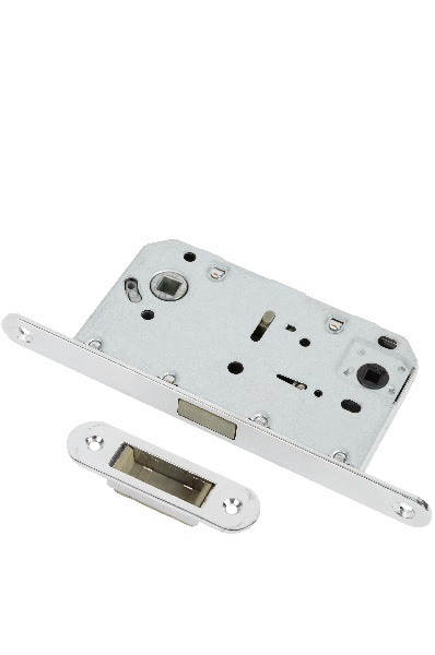 Замок дверной межкомнатный магнитный RENZ INMagn 2070 C хром. бл.