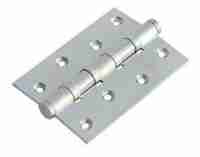 Комплект 4 шт. - Петля дверная универсальная латунная Morelli MBU 100*70*3-4BB SC матовый хром