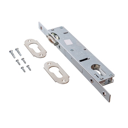 Замок с роликовой защелкой Kale Kilit 155P-BS20-R-16CP-(Ros)-STB 155P2000004 хром