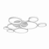 Потолочная светодиодная люстра iLedex Ring Star 9004-8L-X WH