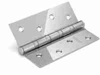 Комплект 8 шт. - Петля универсальная Fuaro 4BB/BL 125x75x2,5 CP (Хром) БЛИСТЕР