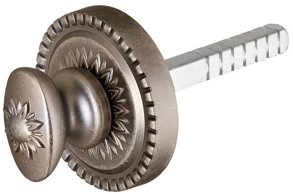 Ручка поворотная Armadillo BKW8/CL AS-9 Античное серебро