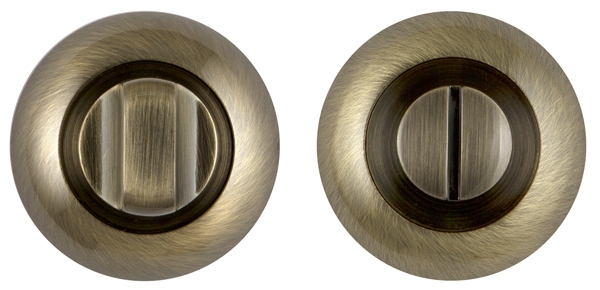 Ручка поворотная BK6 JR ABG-6 зелёная бронза