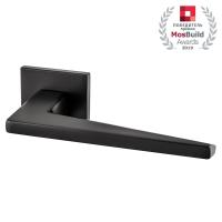 Комплект на 3 двери - Ручка дверная межкомнатная Armadillo MORI USS BL-26 черный