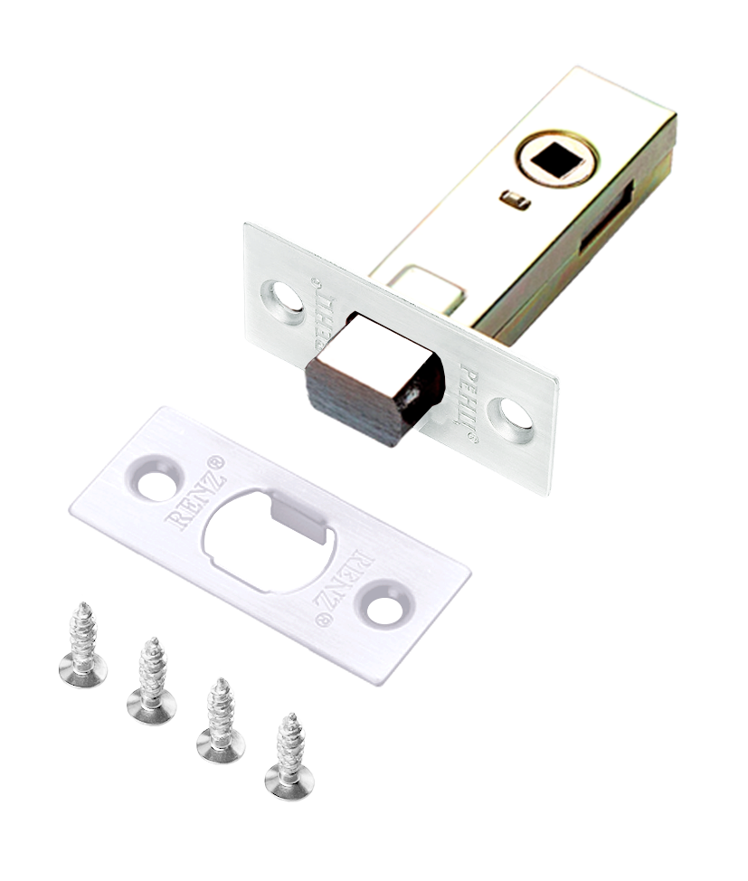 Защелка межкомнатная RENZ INL-BK 45 White белый