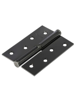 Петля разъемная карточная Morelli MSND 100X70X2.5 BN R с подшипником стальная правая, врезная, цвет черный никель