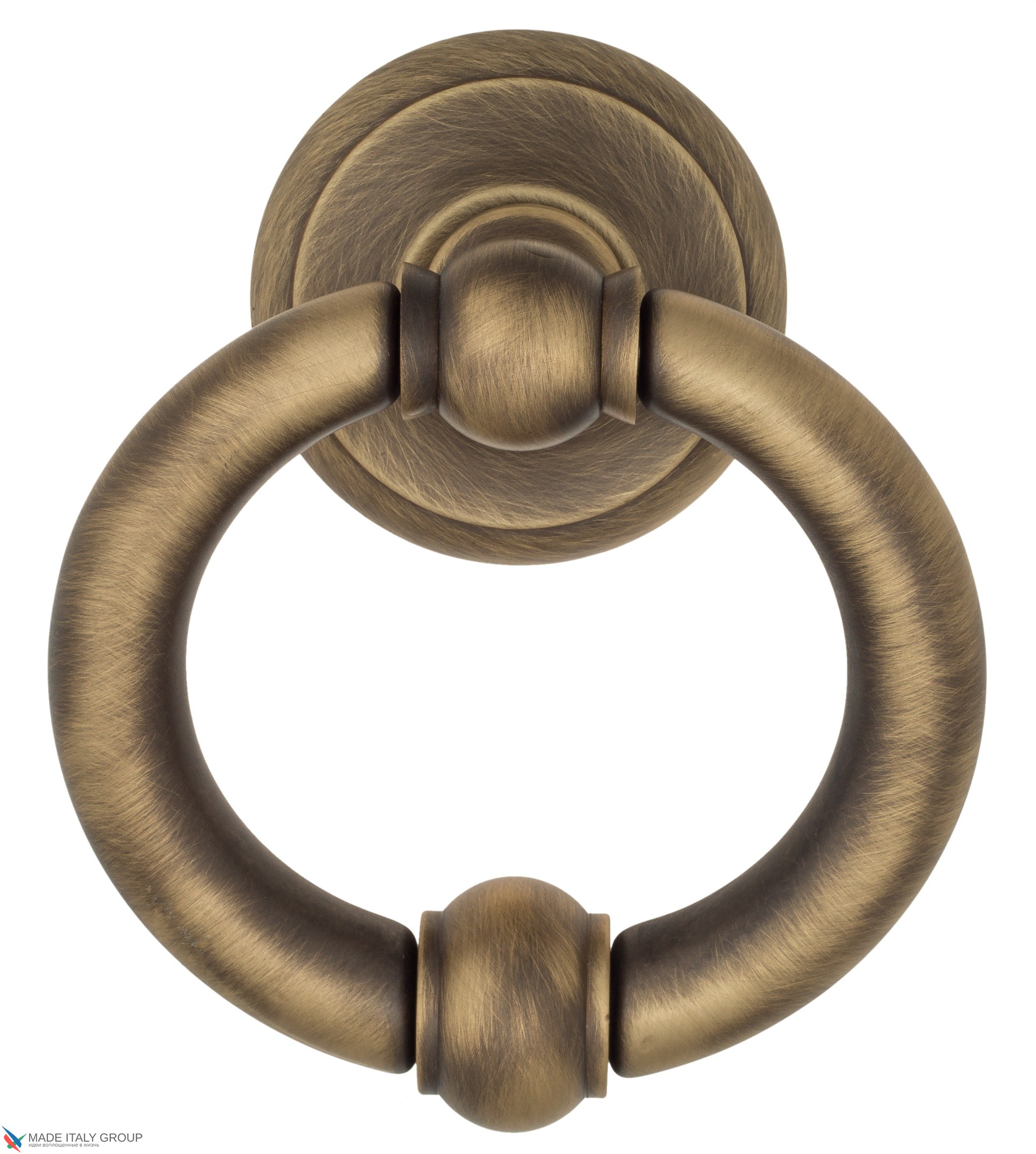 Дверная стучалка Venezia OTTAVIA 135x80 матовая бронза