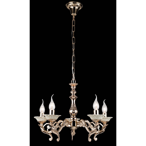 Подвесная люстра Natali Kovaltseva Intrigue INTRIGUE 70010-5C FRENCH GOLD
