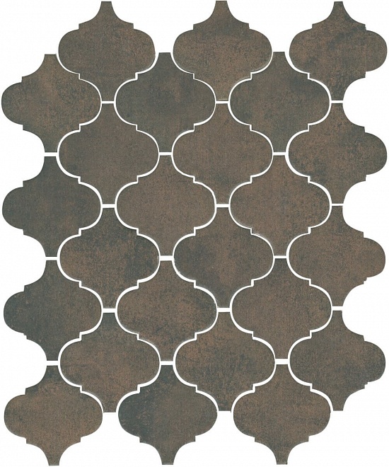 Плитка настенная Kerama Marazzi Арабески котто коричневый 65004 26х30