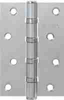 Комплект 8 шт. - Петля дверная стальная универсальная Punto 4B/HD 100 CP (хром)